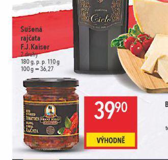 Globus Sušená rajčata nabídka