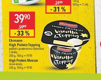 Globus Ehrmann high protein nabídka