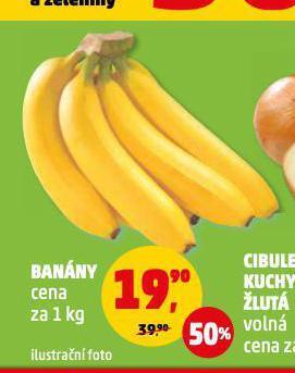 Penny Market Banány nabídka