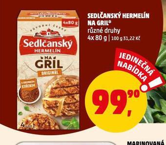 Penny Market Sedlčanský hermelín na gril nabídka