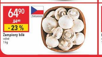 Globus Žampiony bílé nabídka