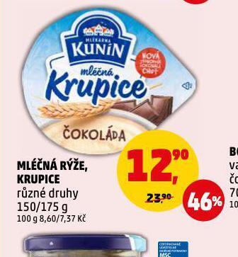 Penny Market Mléčná rýže nabídka