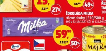 Penny Market Čokoláda milka nabídka