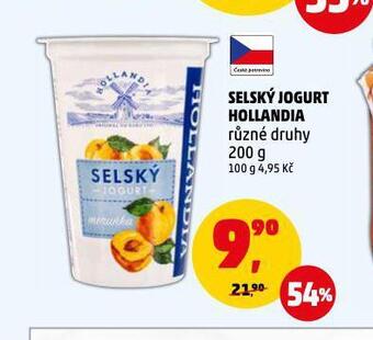 Penny Market Hollandia selský jogurt nabídka