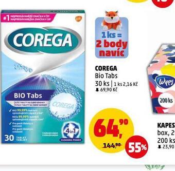 Penny Market Corega bio tabs nabídka