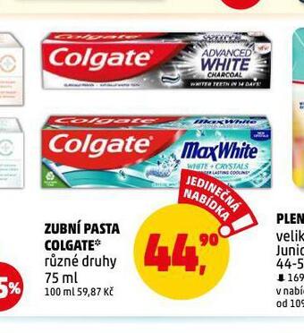 Penny Market Colgate zubní pasta nabídka