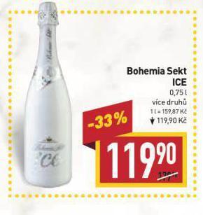 Billa Bohemi sekt ice nabídka