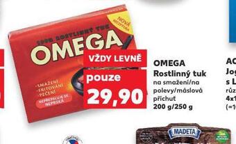 Kaufland Omega rostlinný tuk nabídka