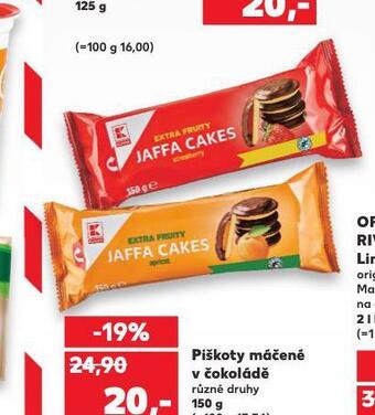 Kaufland Piškoty máčené v čokoládě nabídka