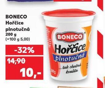 Kaufland Boneco hořčice plnotučná nabídka
