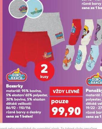 Kaufland Boxerky nabídka