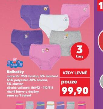 Kaufland Kalhotky nabídka