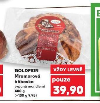 Kaufland Goldfein mramorová bábovka nabídka