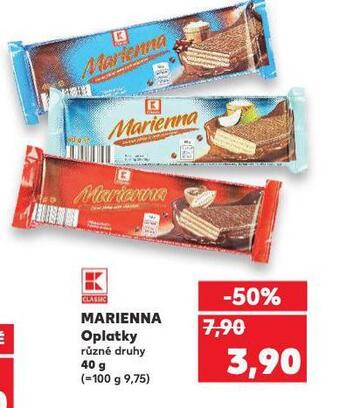 Kaufland Marienna oplatky nabídka