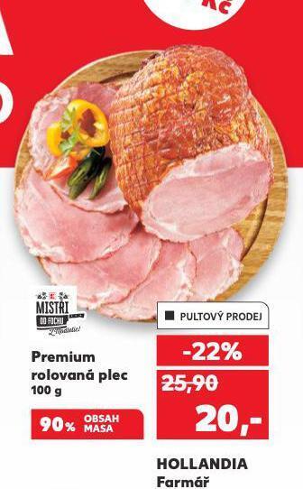 Kaufland Premium rolovaná plec nabídka