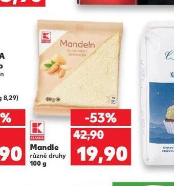 Kaufland Mandle nabídka