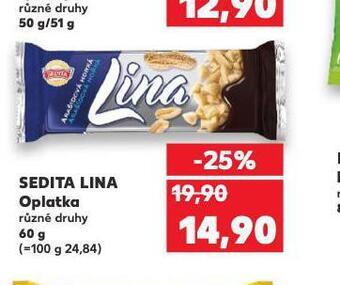 Kaufland Sedita lina oplatka nabídka