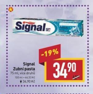 Signal zubní pasta