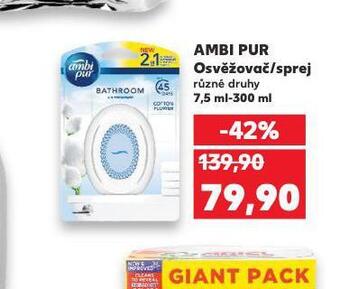 Kaufland Ambi pur osvěžovač / sprej nabídka