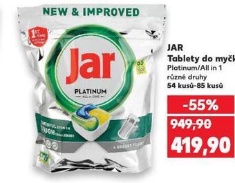 Kaufland Jar tablety do myčky nabídka