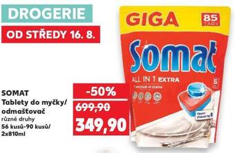 Kaufland Somat tablety do myčky / odmašťovač nabídka