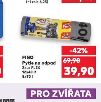 Kaufland Fino pytle na odpad nabídka