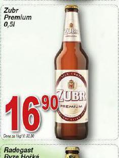 Hruška Pivo zubr nabídka