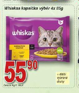 Hruška Whiskas kapsičky pro kočky nabídka