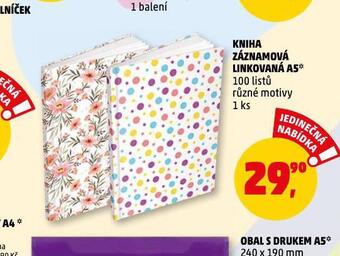 Penny Market Záznamová kniha nabídka