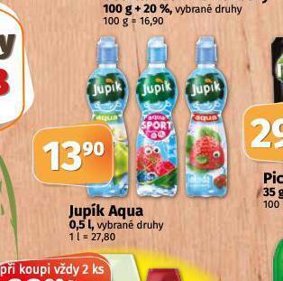 Coop Jupík aqua nabídka