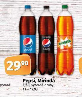 Coop Pepsi nabídka