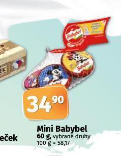 Coop Mini babybel nabídka