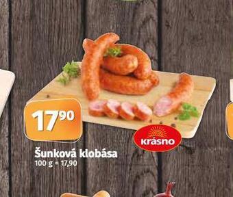 Coop Šunková klobása nabídka