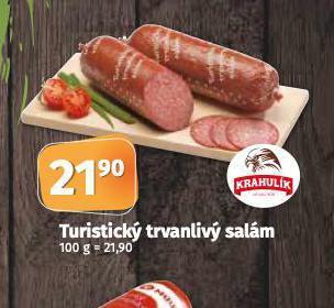 Coop Turistický salám nabídka