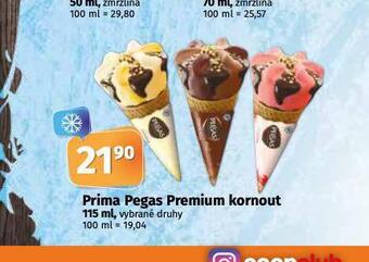 Coop Prima pegas zmrzlina nabídka