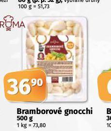 Bramborové gnocchi