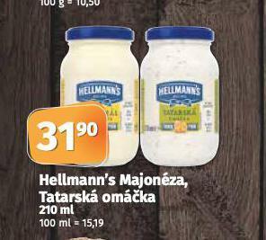 Coop Hellmann's tatarská omáčka nabídka