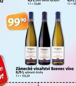 Coop Zámecké vinařství bzenec nabídka
