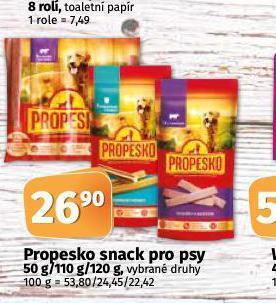 Coop Propesko pochoutky pro psy nabídka