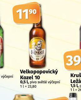 Coop Pivo velkopopovický kozel nabídka