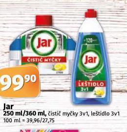 Coop Jar prostředek na nádobí nabídka