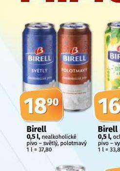 Coop Birell nealkoholické pivo nabídka