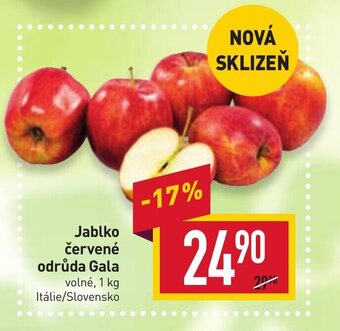 Billa Jablko červené odrůda Gala nabídka