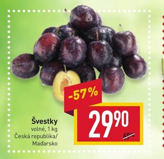 Billa Švestky nabídka