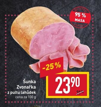 Billa Šunka Zvonařka z pultu lahůdek nabídka