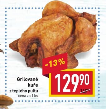Billa Grilované kuře z teplého pultu nabídka