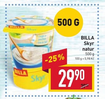 Billa BILLA Skyr natur. nabídka