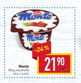 Billa Monte nabídka