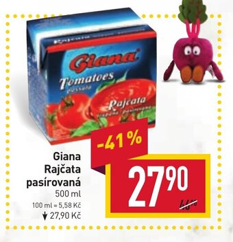 Billa Giana Rajčata pasírovaná nabídka