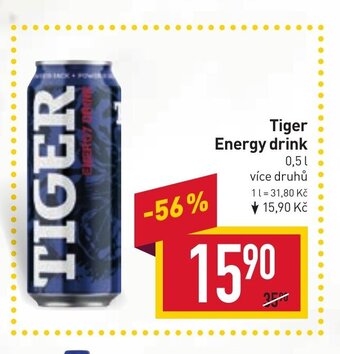 Billa Tiger Energy drink nabídka